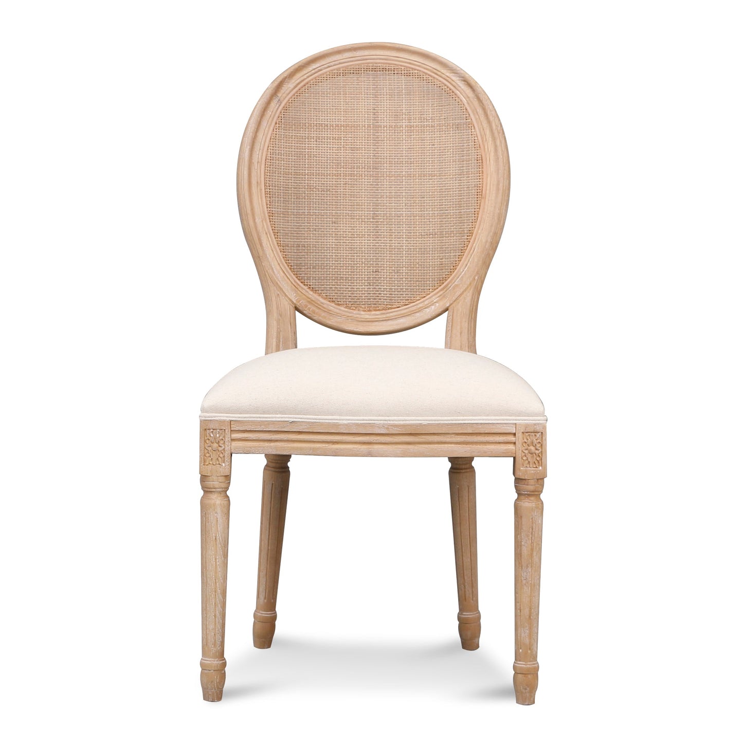 Ex Display - Lenora Elm Dining Chair - Light Beige