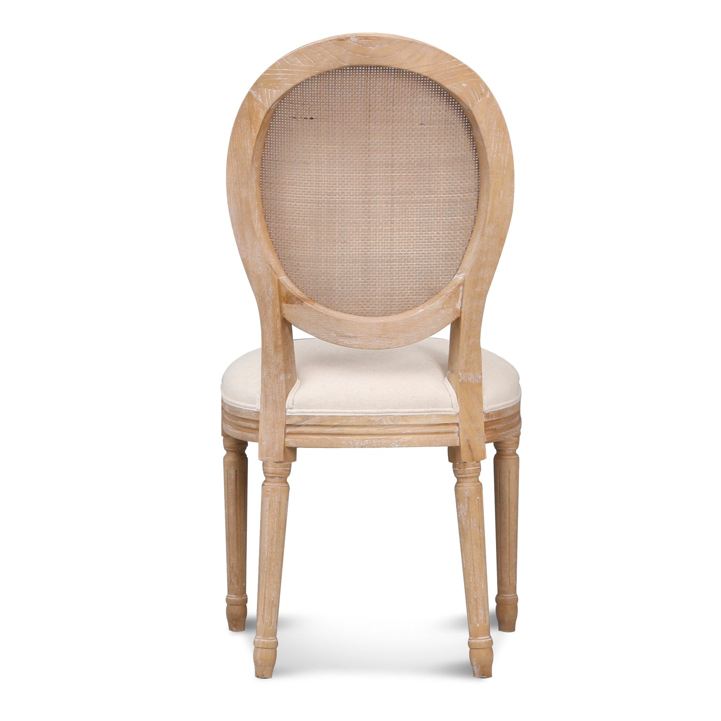 Ex Display - Lenora Elm Dining Chair - Light Beige