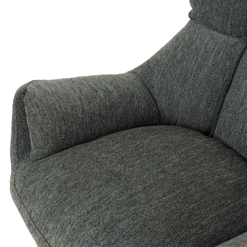 Swivel Armchair - Dark Fern Green