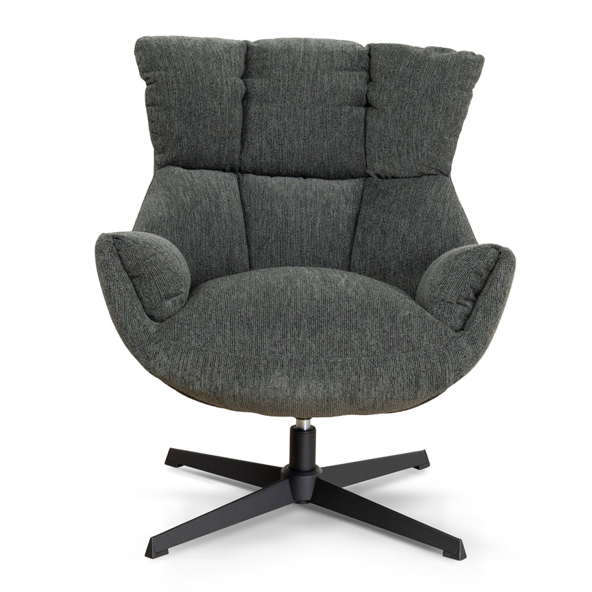 Swivel Armchair - Dark Fern Green