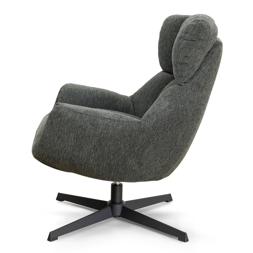 Swivel Armchair - Dark Fern Green