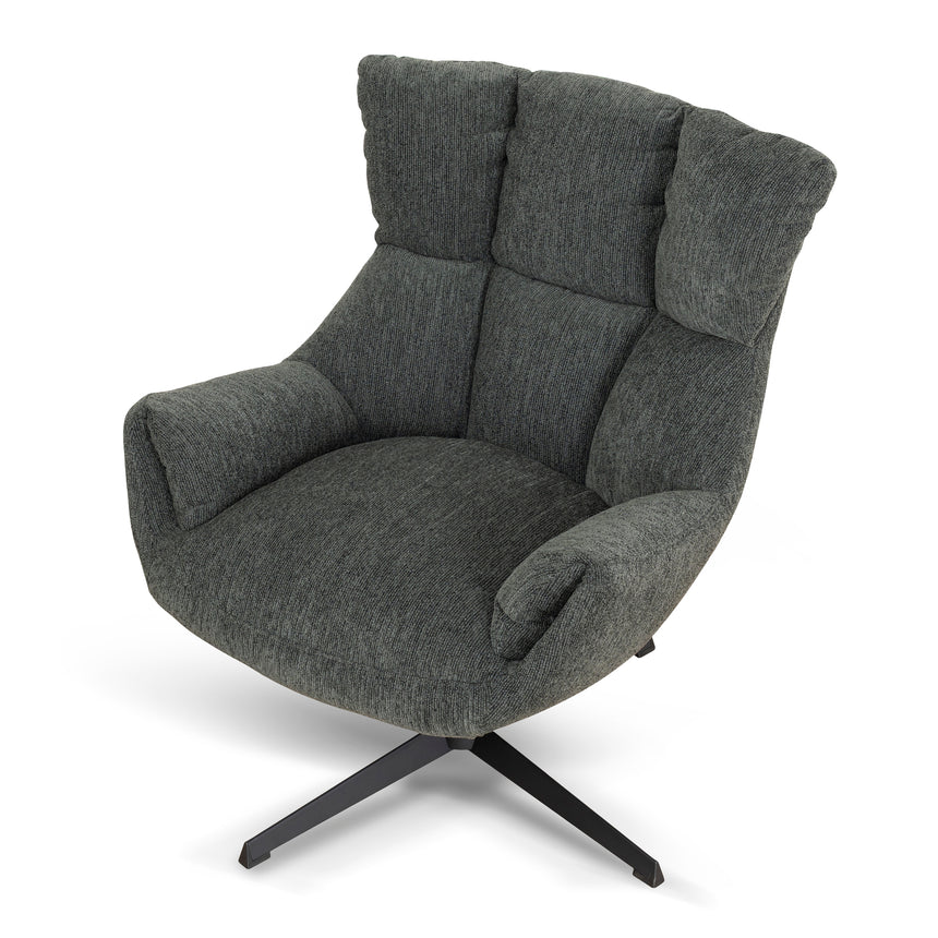 Swivel Armchair - Dark Fern Green