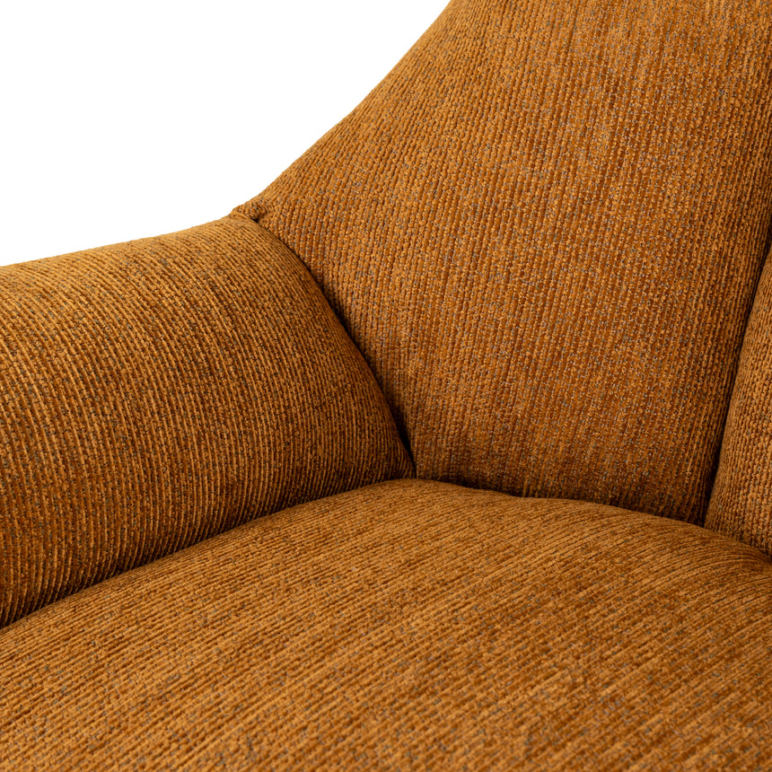 Swivel Armchair - Honey Yellow