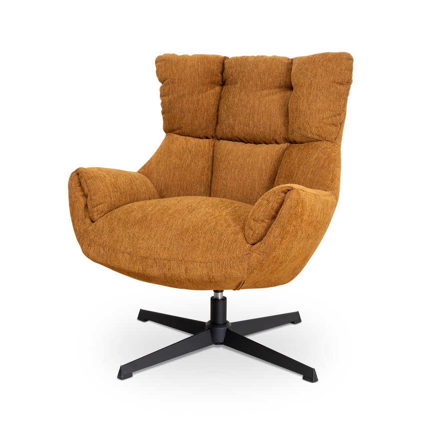 Swivel Armchair - Honey Yellow