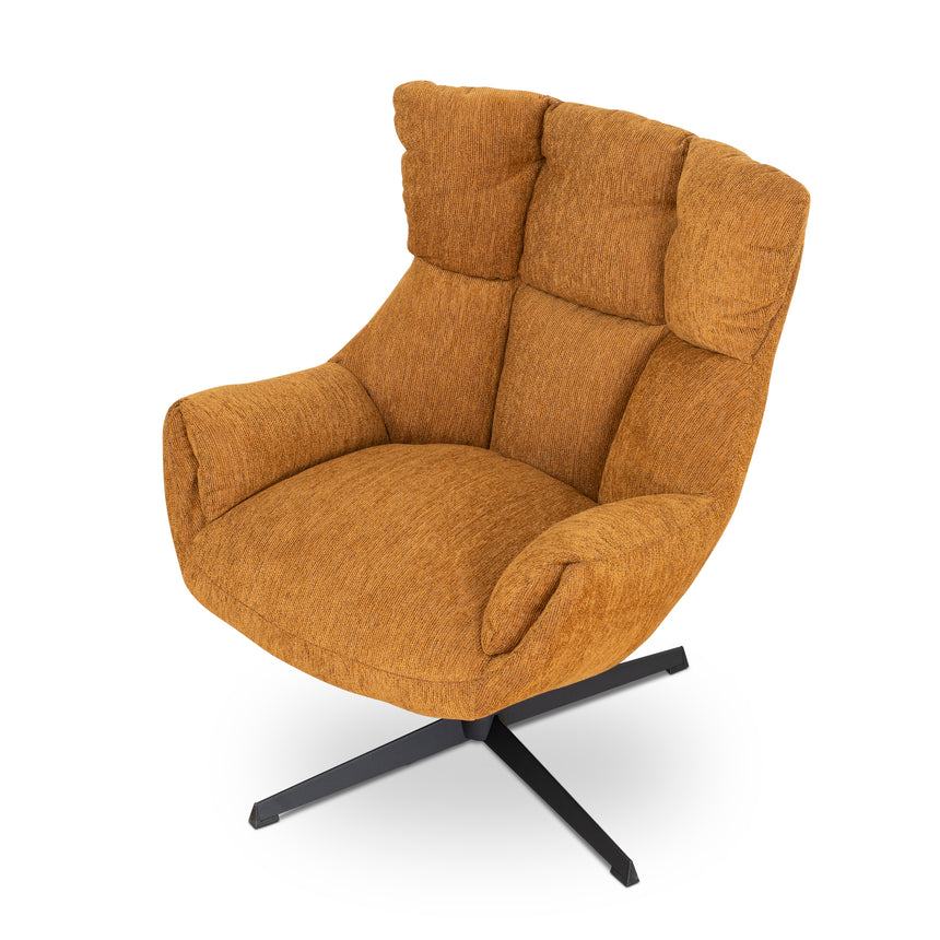 Swivel Armchair - Honey Yellow