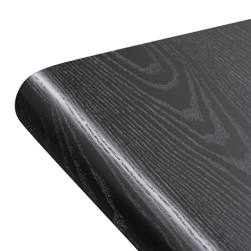 Wooden Home Office Desk - Full Black