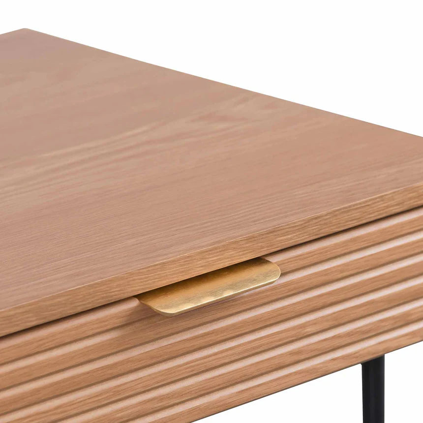 Designer Home Office Desk - Dark Oak