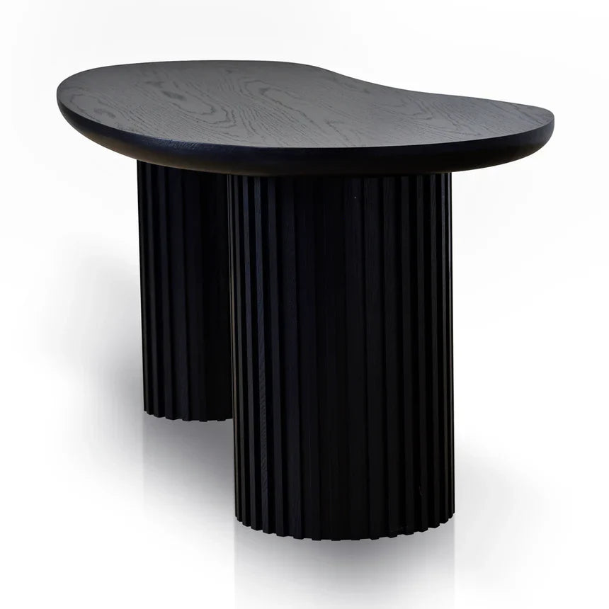 Bean Office Wooden Desk 1.7m - Black Oak