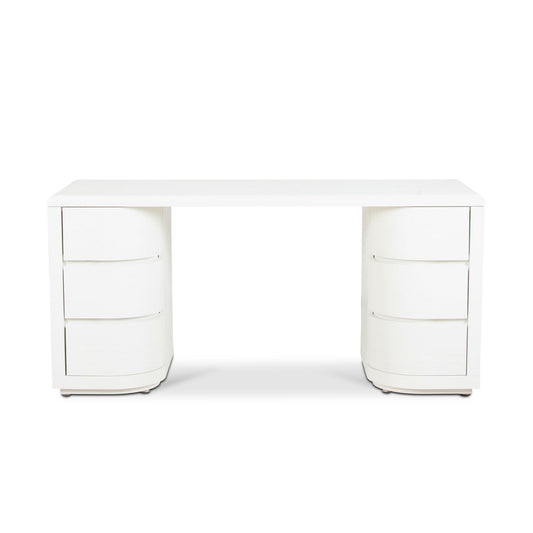 1.6m Office Desk - White