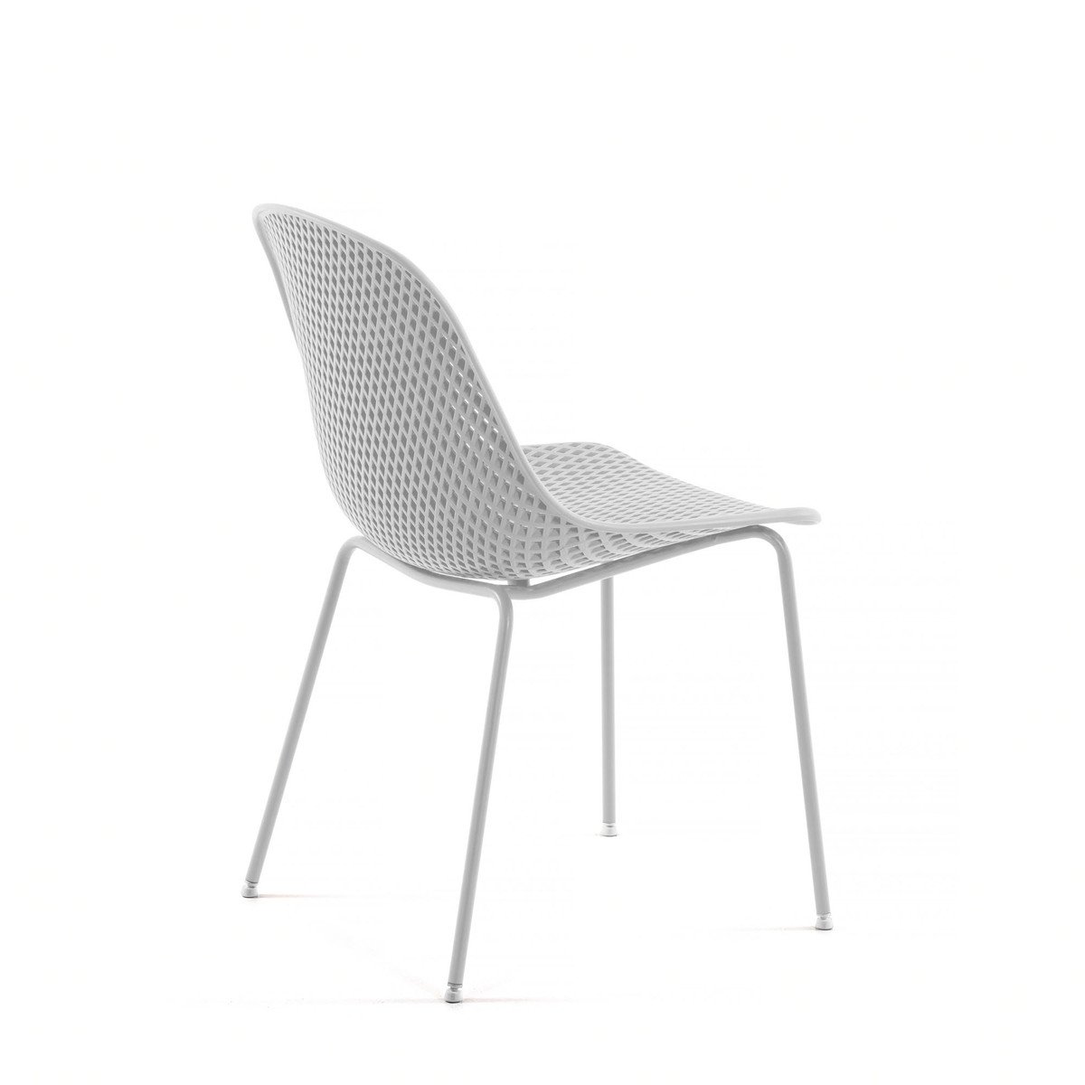 Quinby Outdoor Dining Chair - White