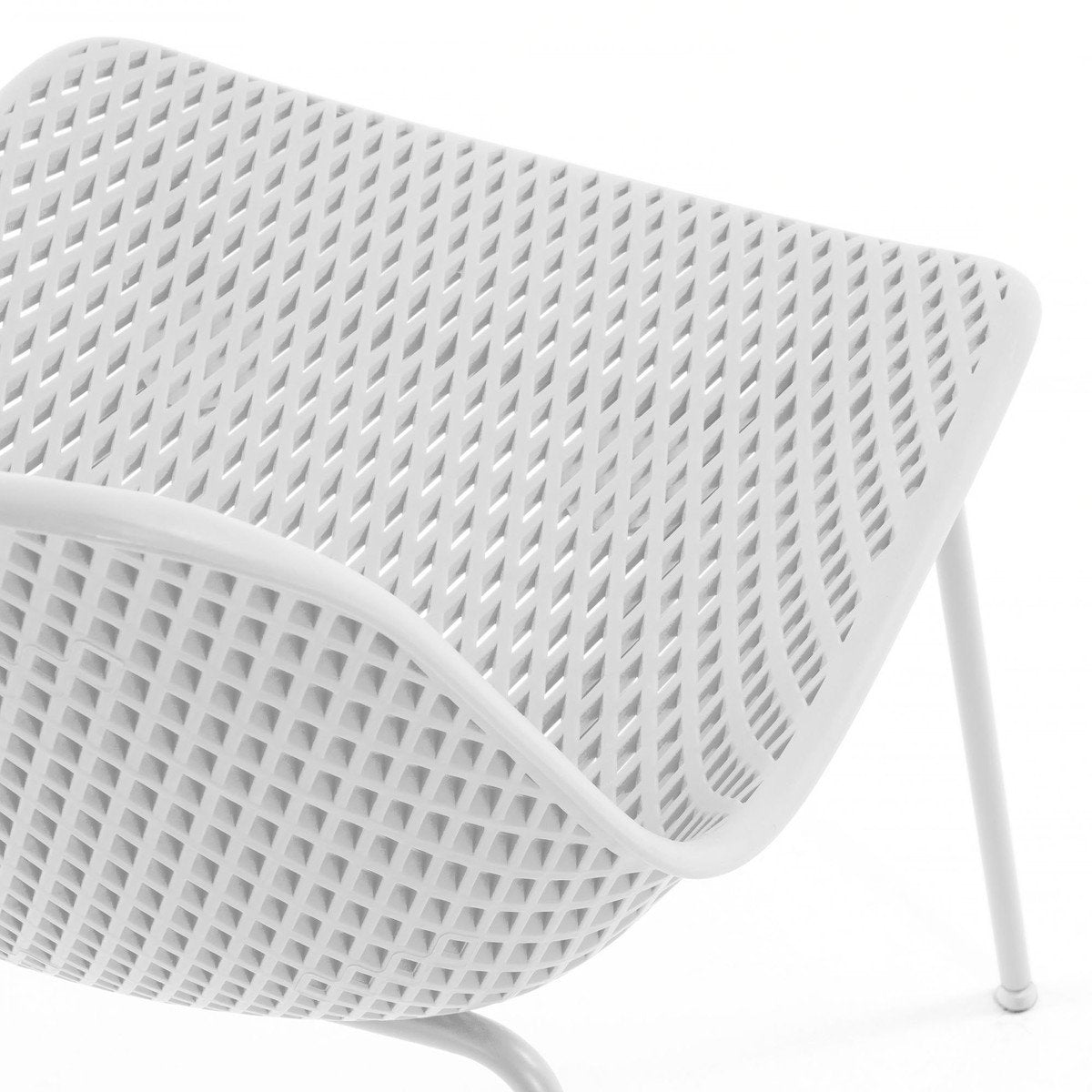 Quinby Outdoor Dining Chair - White