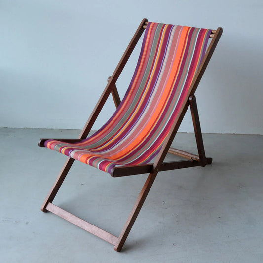 Replacement Sling Deckchair Cotton St Vincent Rouge