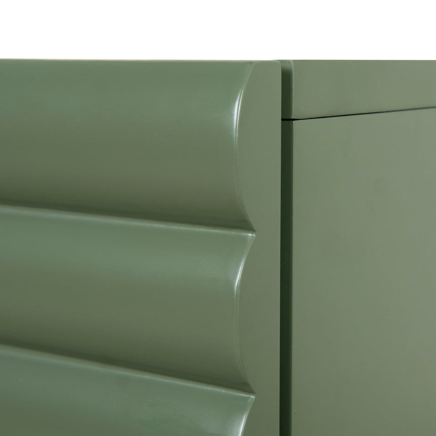 48cm Bedside Table - Green