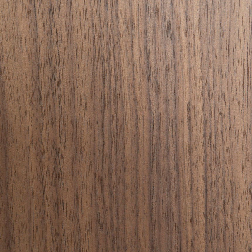 49.5cm Round Side Table - Walnut