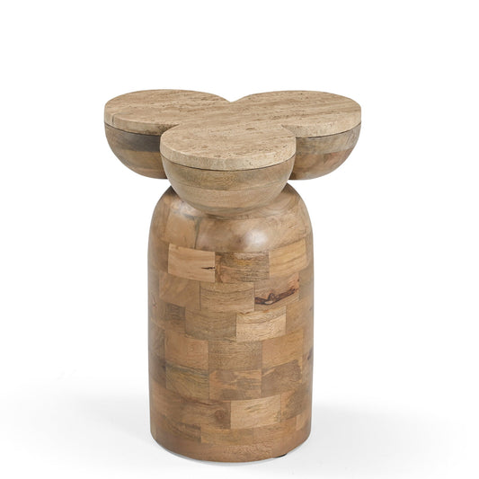 CST10212-RB 33cm Side Table - Natural