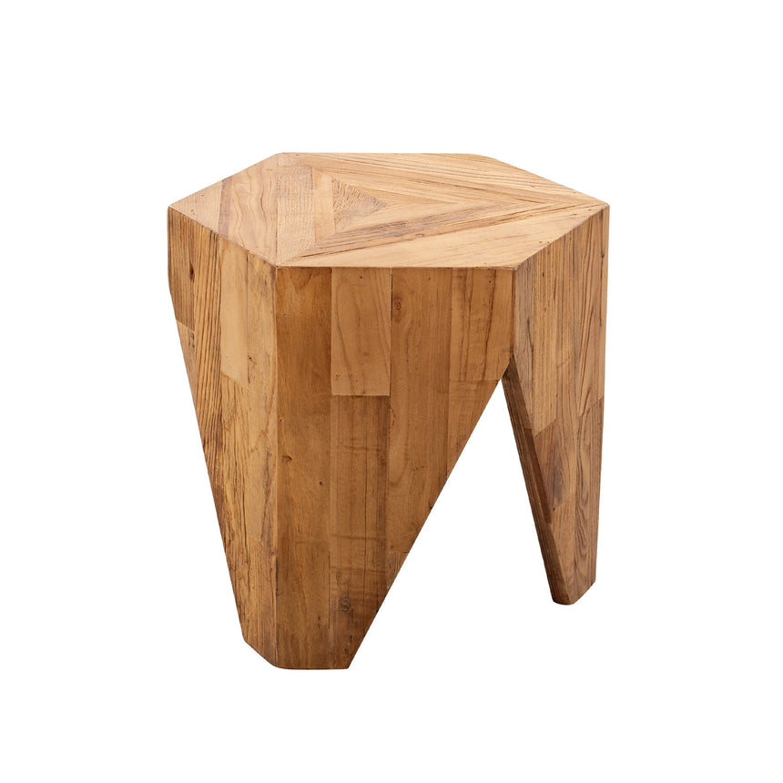 Elm Side Table - Natural