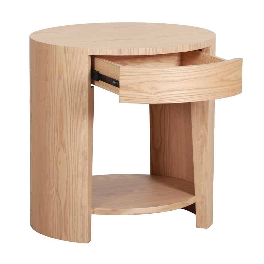 55cm Side Table - Natural