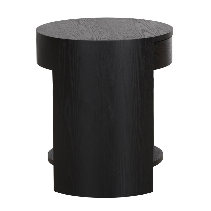 55cm Side Table - Full Black