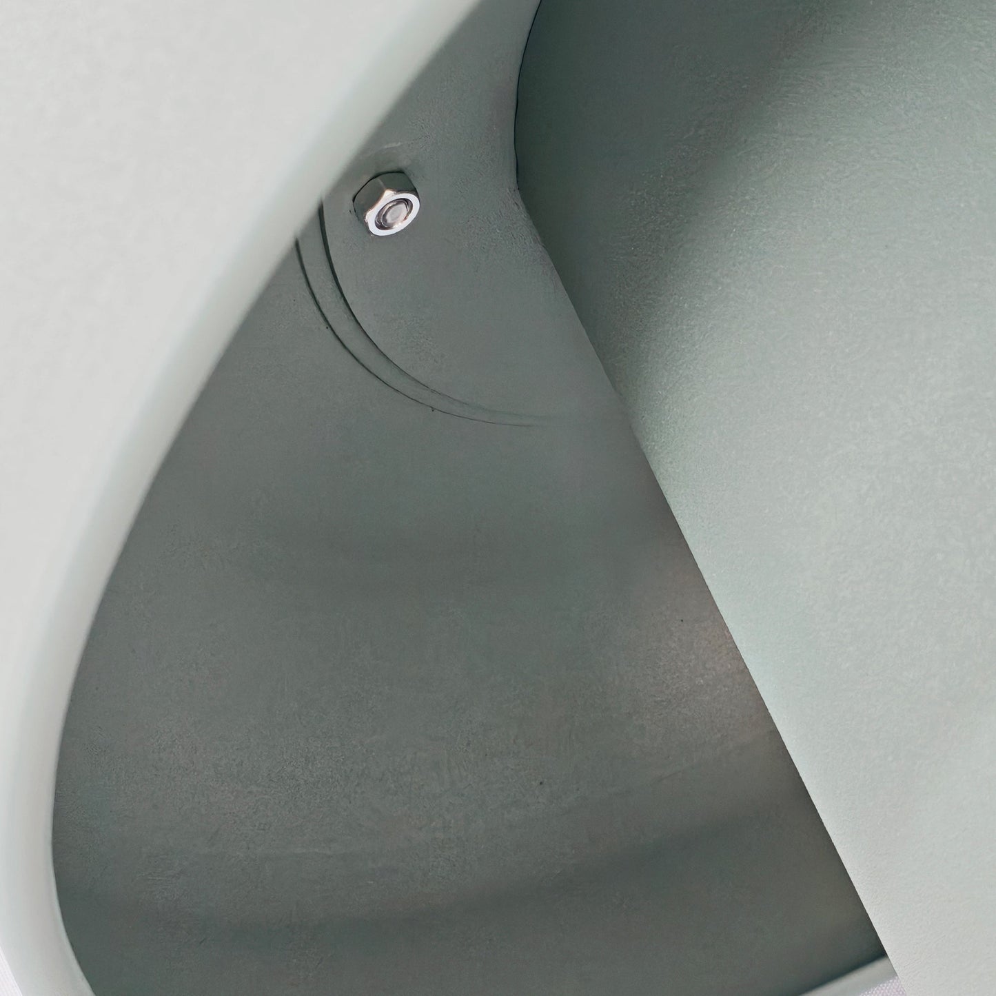 CST12067-BC 40cm Round Side Table - Sage Green