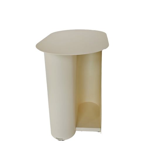 CST12070-BC 50cm Side Table - Ivory White