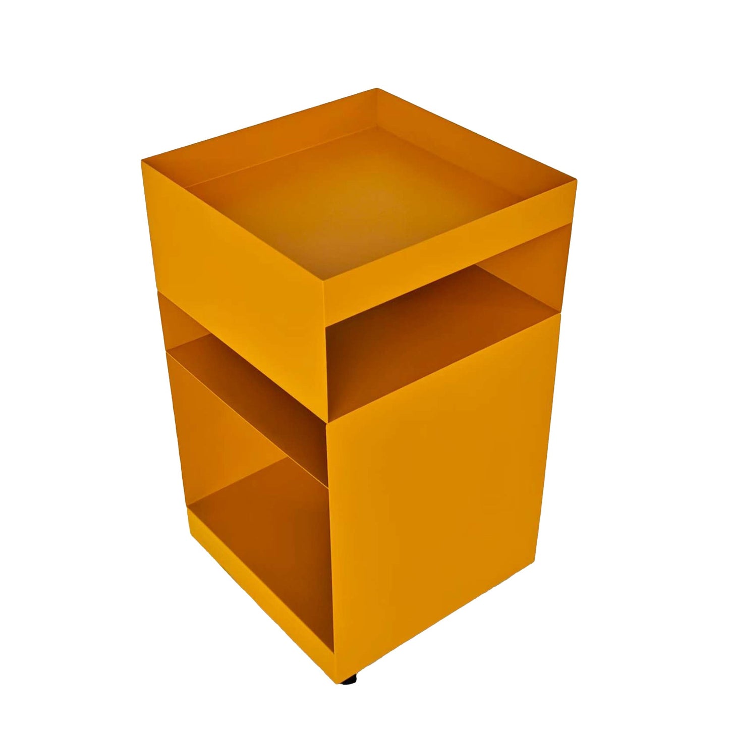 CST12083-BC 35cm Square Side Table - Sandy Mustard