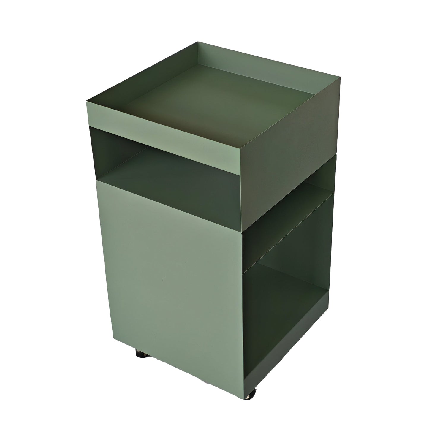 CST12084-BC 35cm Square Side Table - Sage Green