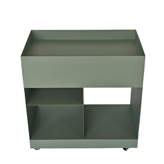 CST12097-BC 60cm Side Table - Sage Green