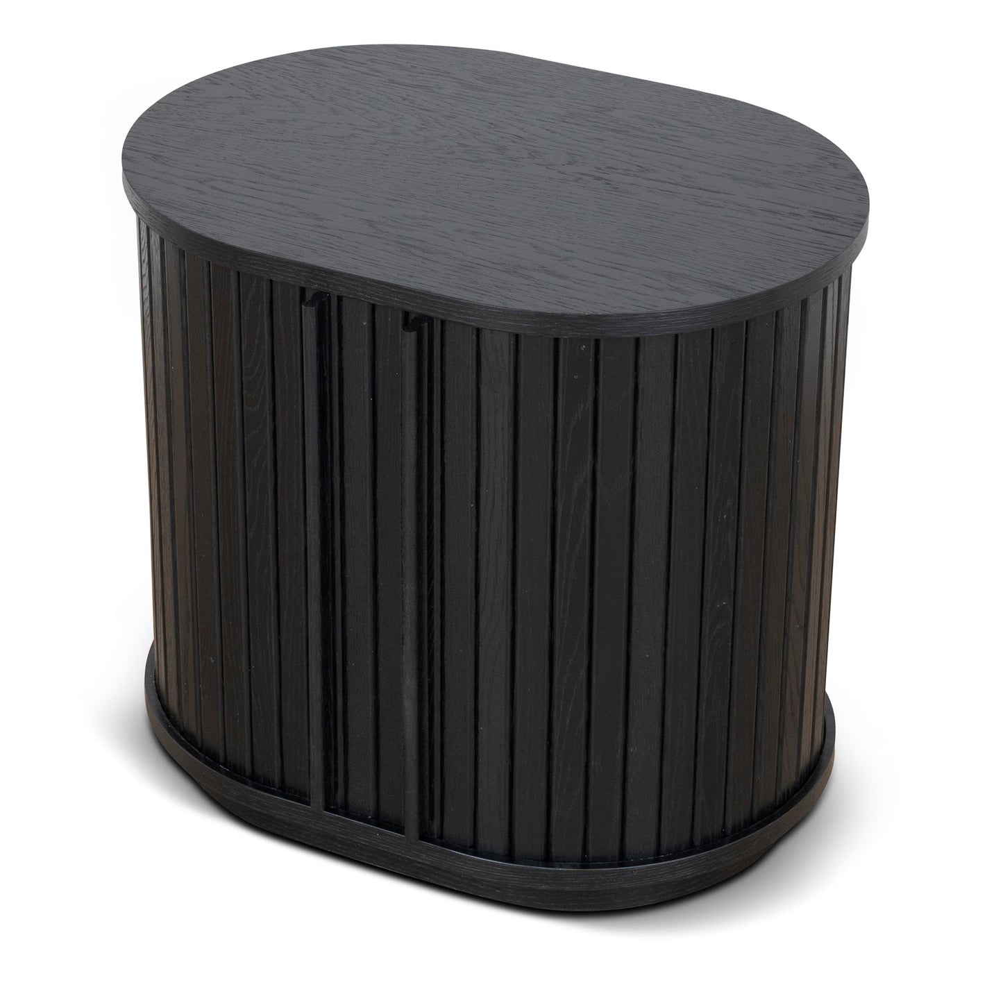 CST8854-KD 55cm Side Table - Full Black