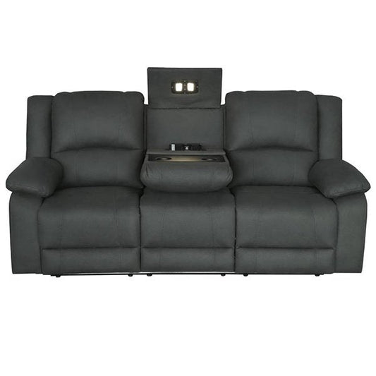 Captain 3 Seater Electric Recliner Sofa - Jet