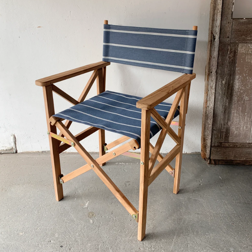 Director's Chair Synthetic Sling - Teak