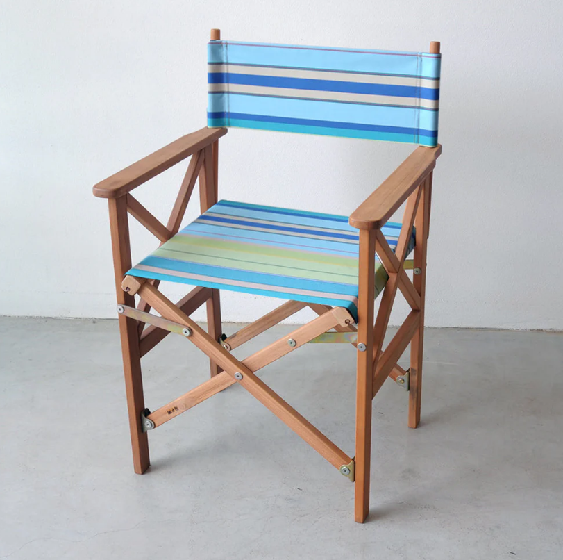 Director's Chair Synthetic Sling - Teak