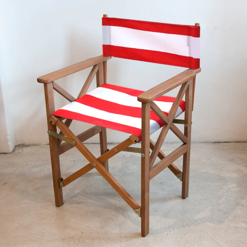Director's Chair Synthetic Sling - Teak