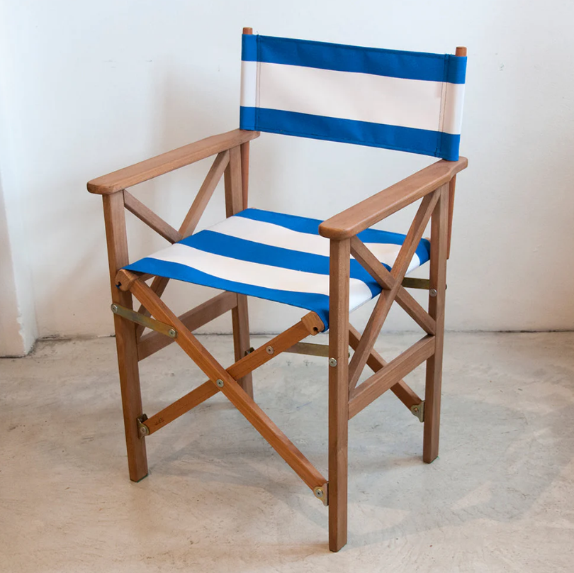 Director's Chair Synthetic Sling - Teak