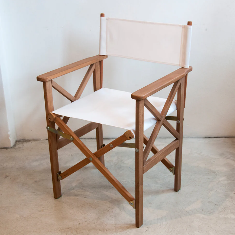 Director's Chair Synthetic Sling - Teak