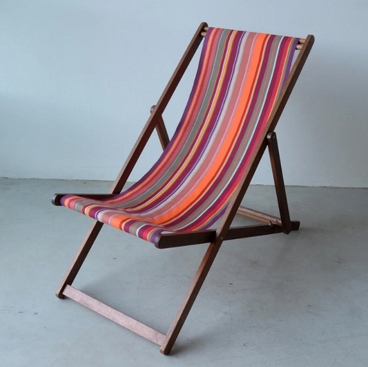 Deckchairs Cotton Sling - Hardwood