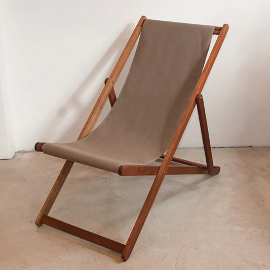 Deckchairs Synthetic Sling - Hardwood