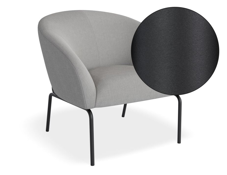 Solace Lounge Chair - Cloud Grey
