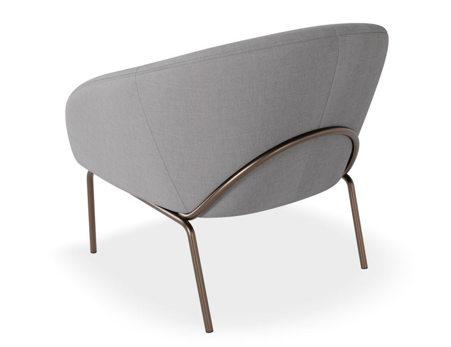 Solace Lounge Chair - Cloud Grey
