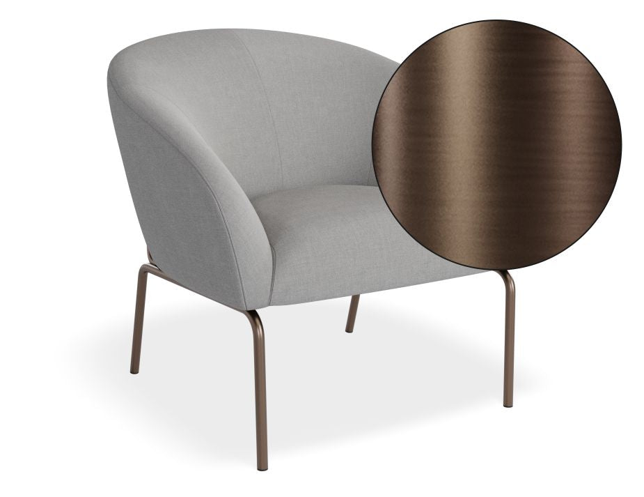 Solace Lounge Chair - Cloud Grey