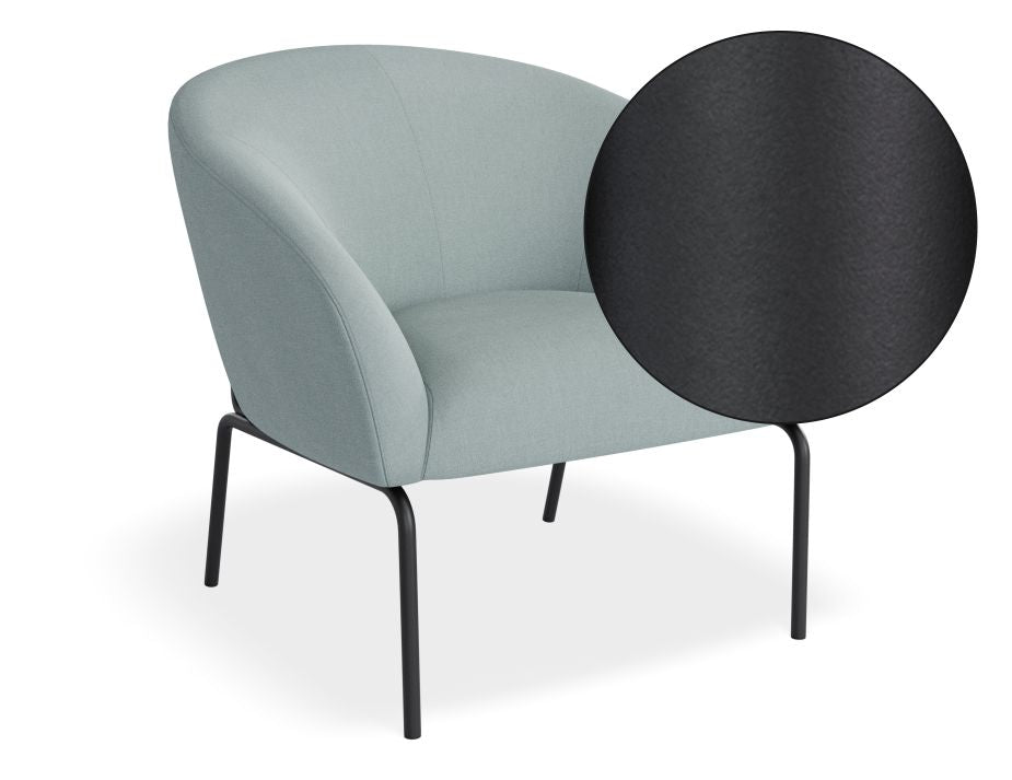 Solace Lounge Chair - Sky Blue
