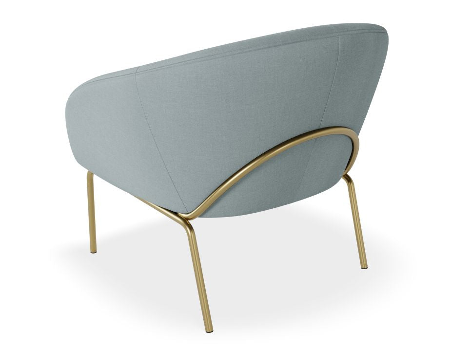 Solace Lounge Chair - Sky Blue