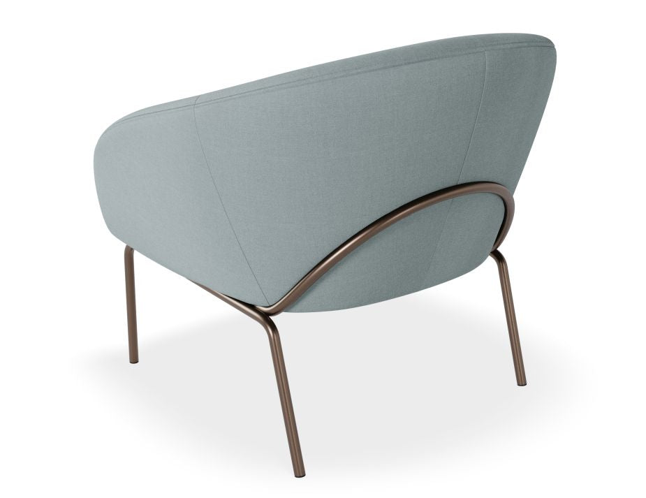 Solace Lounge Chair - Sky Blue