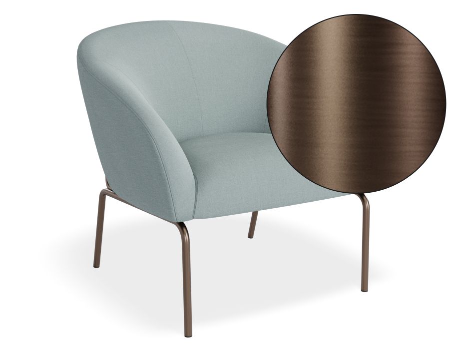 Solace Lounge Chair - Sky Blue