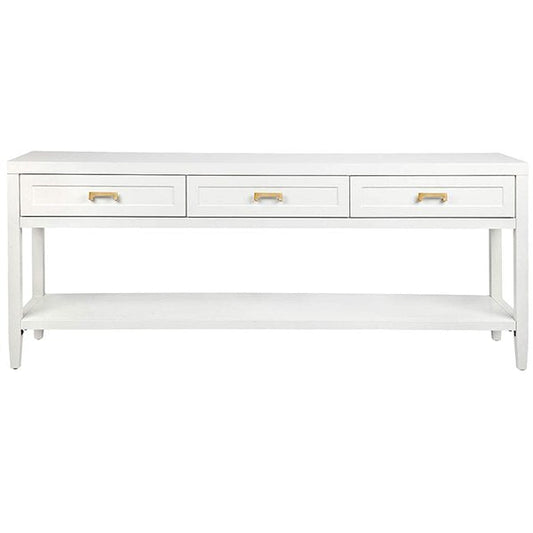 Soloman Console Table - Large White