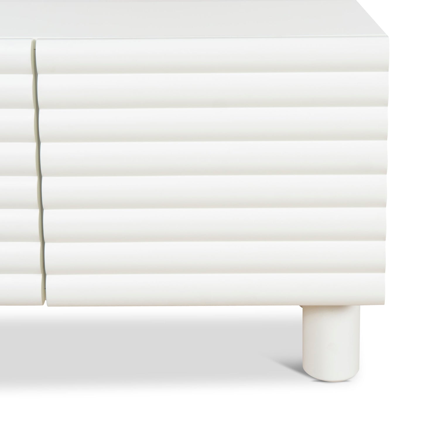 2m TV Entertainment Unit - White