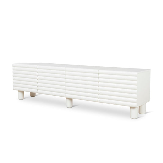2m TV Entertainment Unit - White