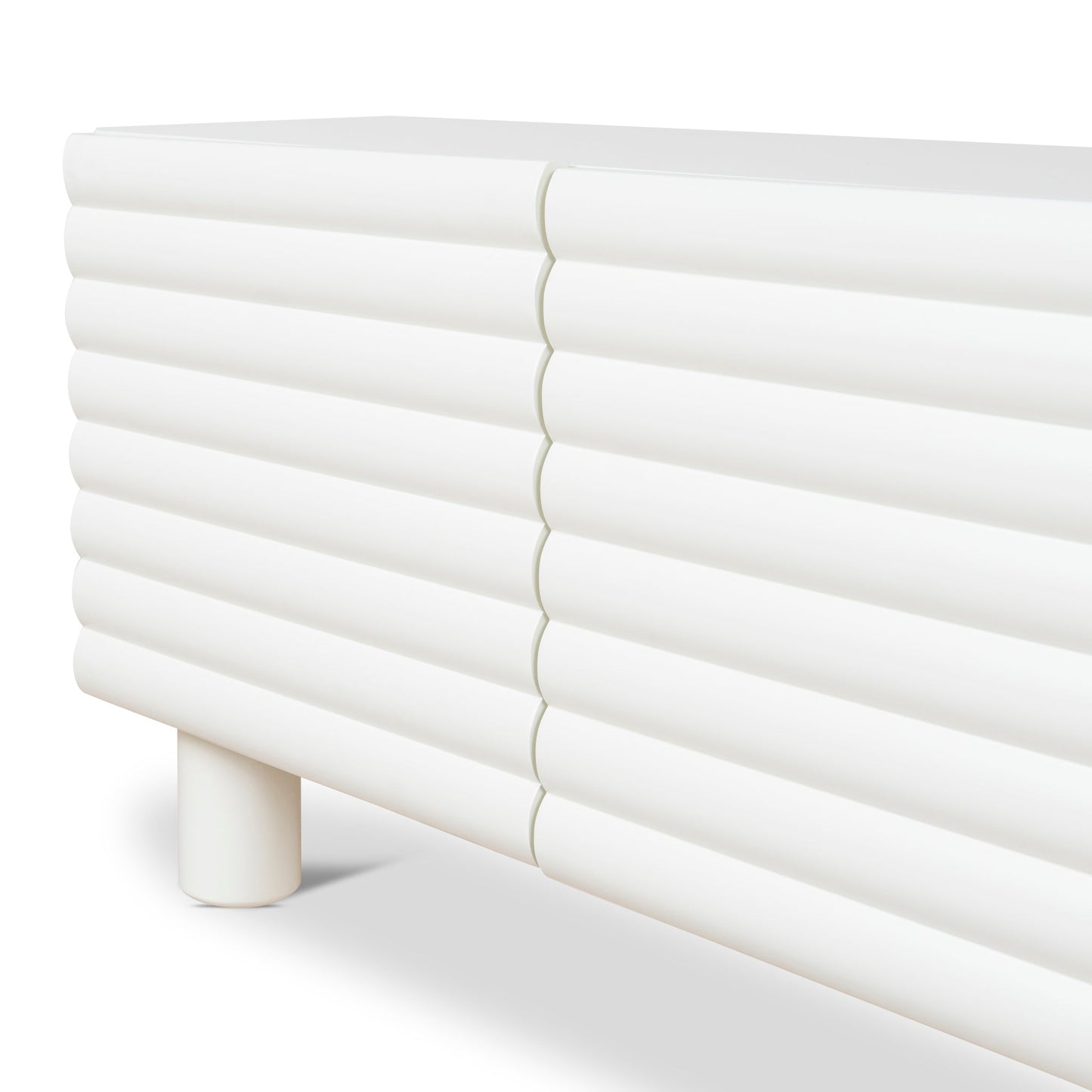 2m TV Entertainment Unit - White