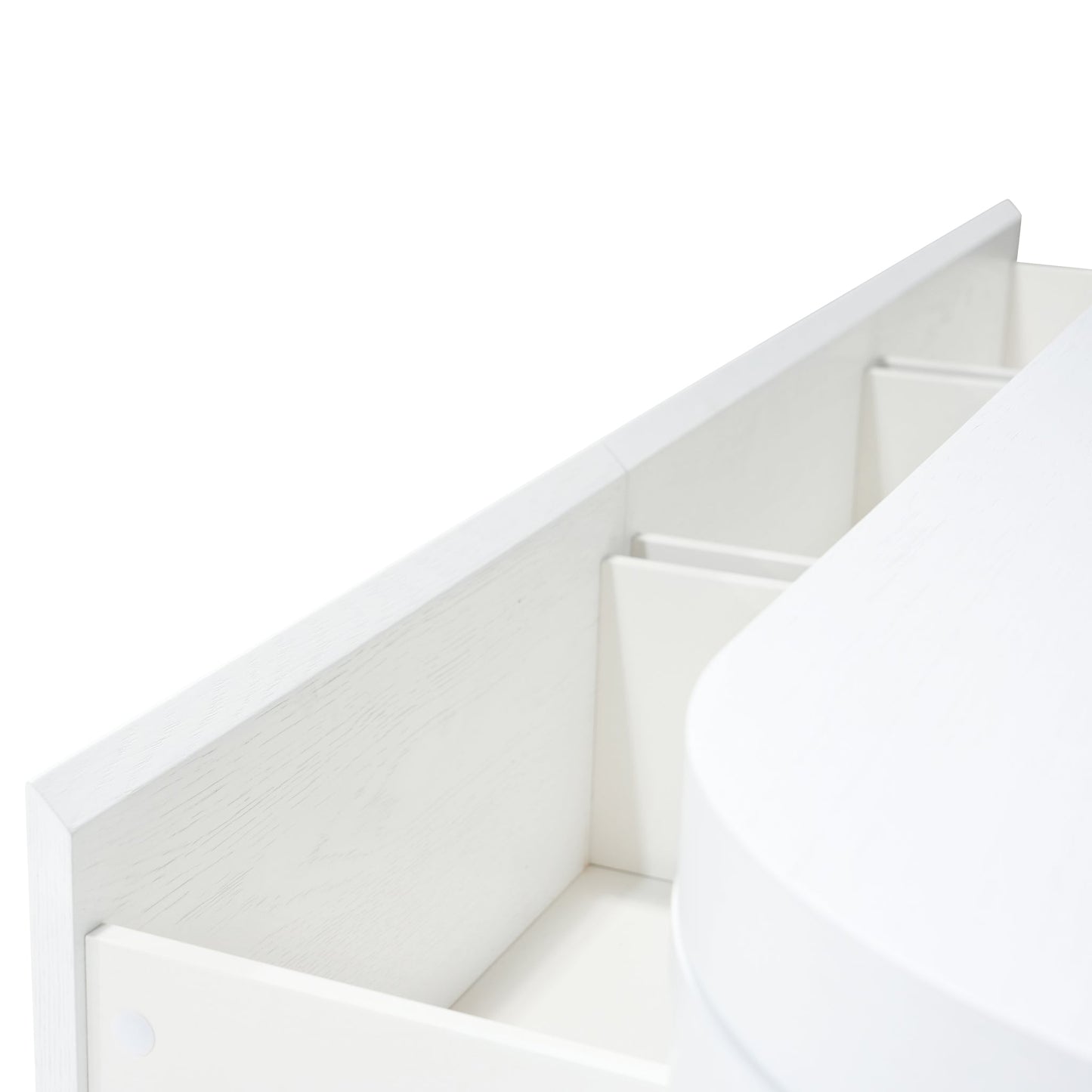 Extendable TV Entertainment Unit Full - White Oak