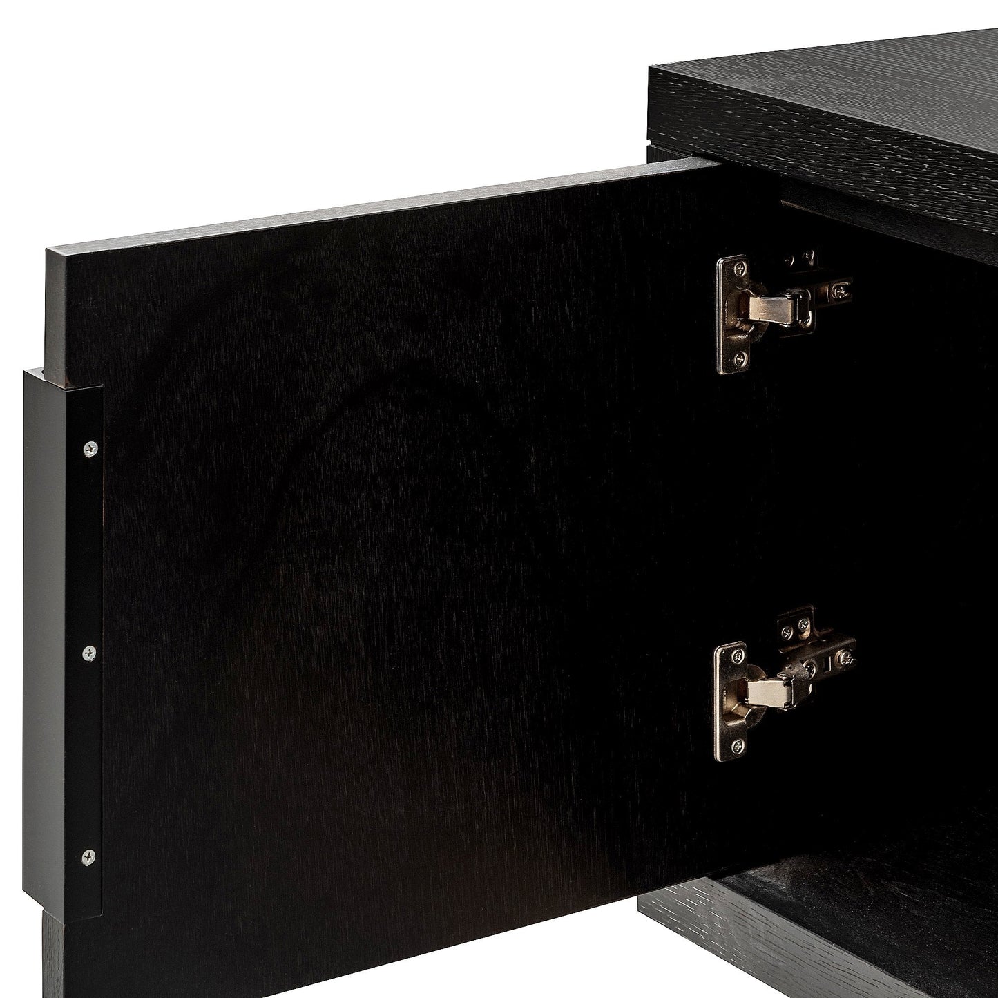 1.8m Entertainment TV Unit - Textured Espresso Black