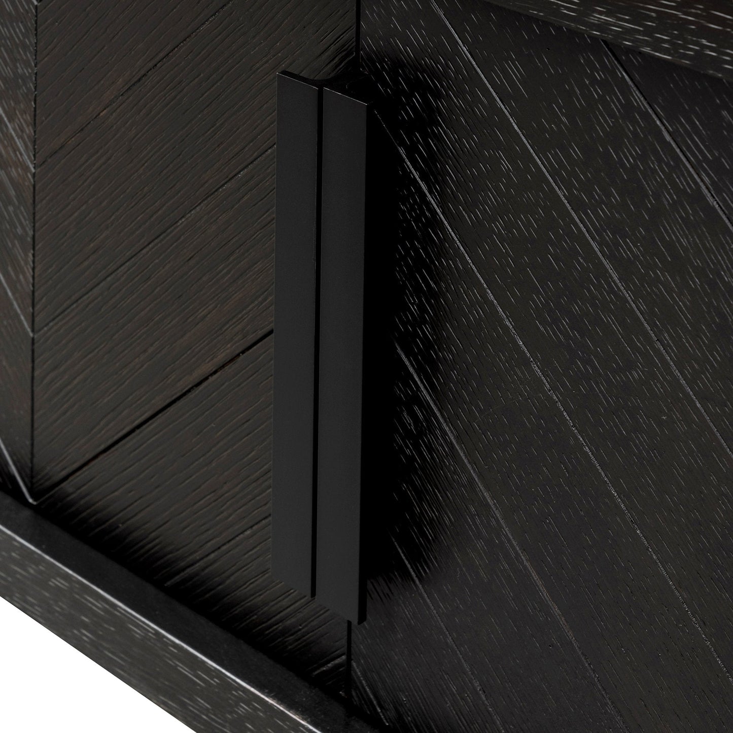 1.8m Entertainment TV Unit - Textured Espresso Black